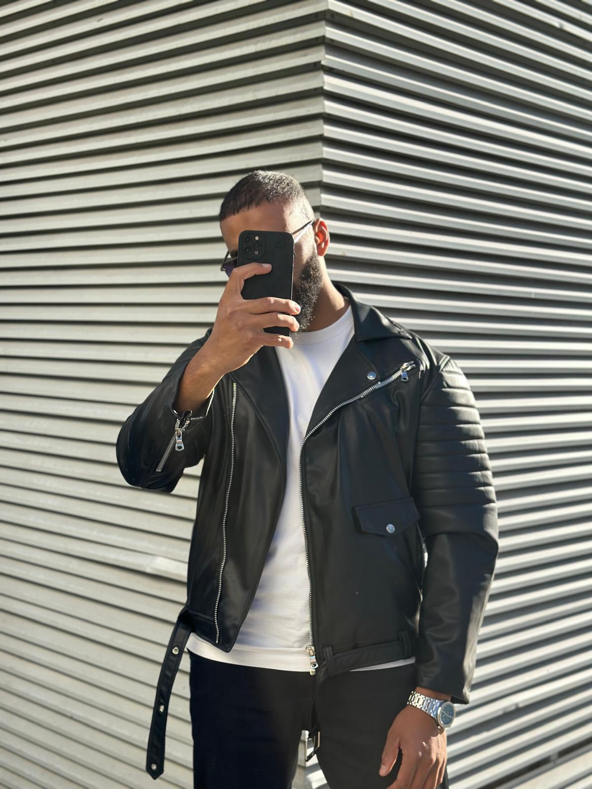 Veste en Cuir Premium