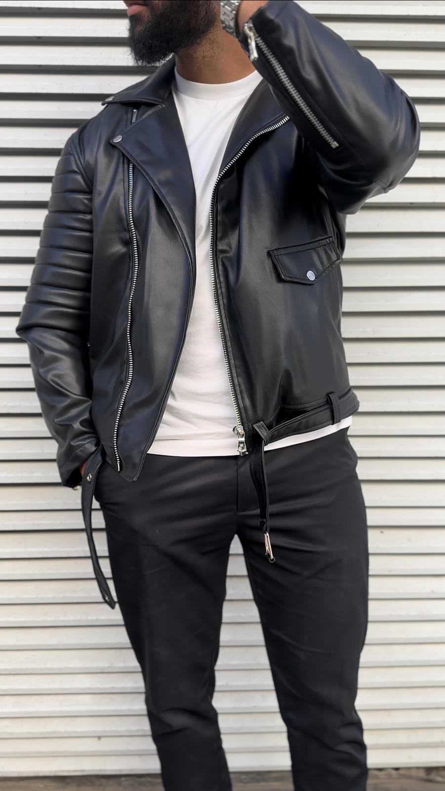 Veste en Cuir Premium