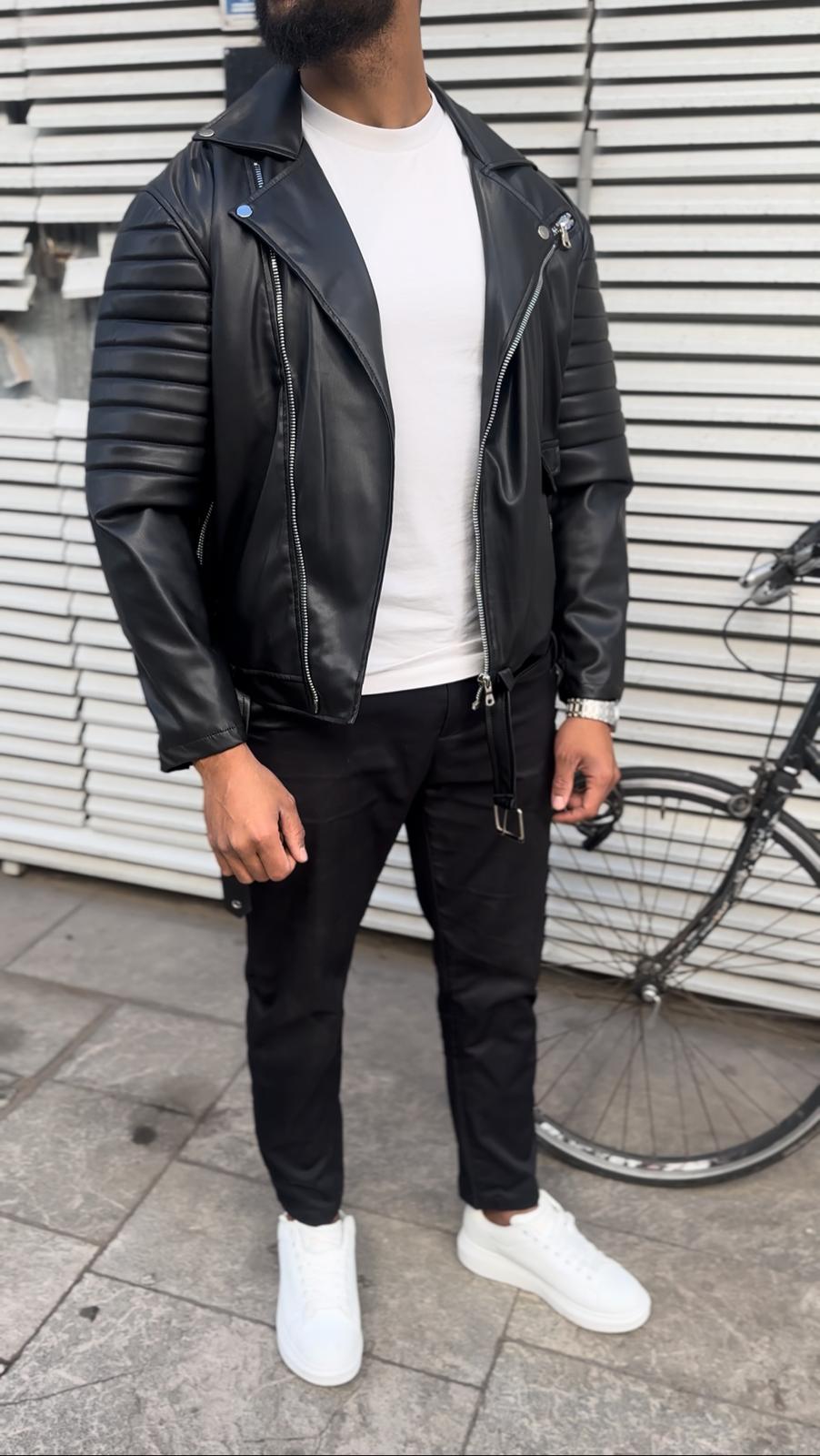 Veste en Cuir Premium